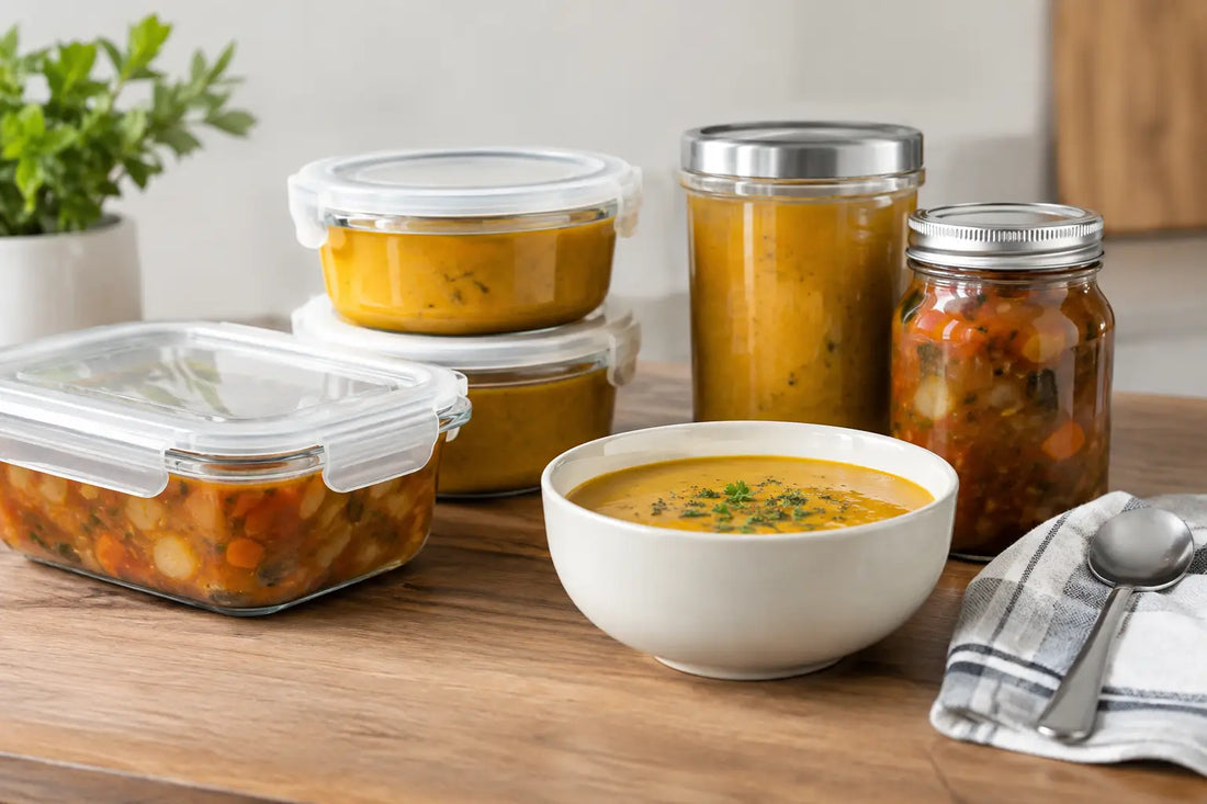 Best Containers for Storing Soups After Sessions