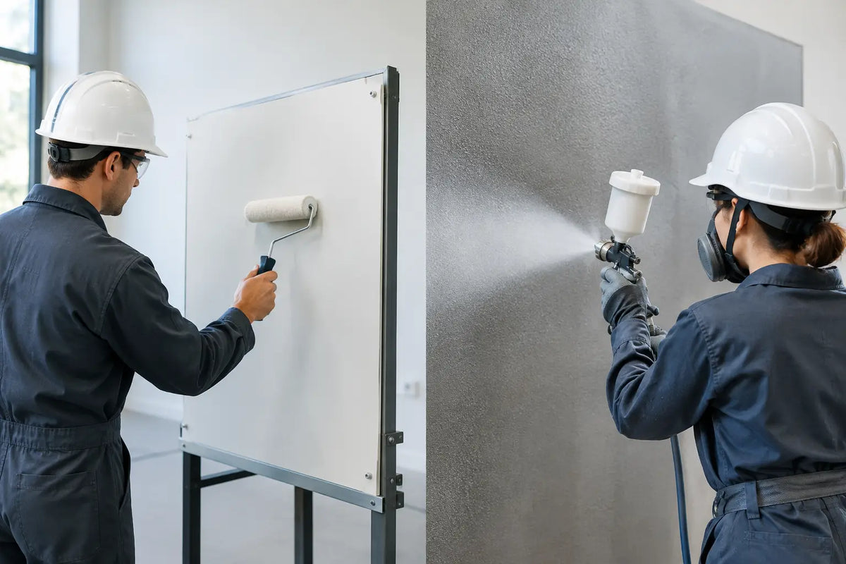 Standardized Boards vs Spray Walls for Training