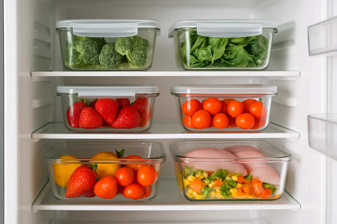 How to Organise Your Fridge with Glass Containers